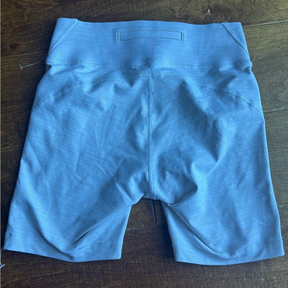 Tan Striped Outdoor Voices Bike Shorts - Picture 2 of 4